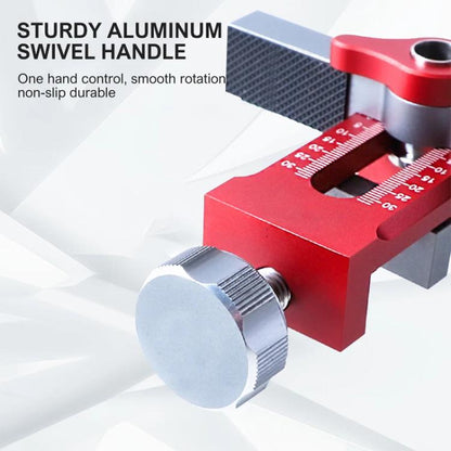 RUITOOL Cabinet Door Installation Locator Aids Adjustable Rebounder Punched Mounting Jig Leveling Device, Spec: With 10mm Drill