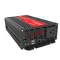 Gurxun 1500W Dual USB Fast Charger Dual Digital Display Pure Sine Wave Inverter, Spec: US Plug 12V To 110V