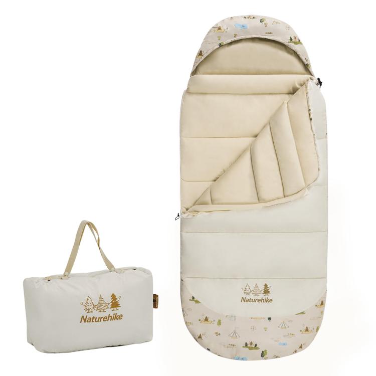 Naturehike BC180 Thin Portable Outdoor Camping Cotton Kids Sleeping Bag Camping Warm Quilt
