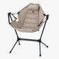 Naturehike Chaise à bascule pliable d'extérieur Fauteuil inclinable portable Chaise de pique-nique et de camping (kaki)