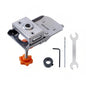 5 In 1 RUITOOL Stainless Steel Hinge Puncher Locator Adjustable Margin Quick Jig Woodworking Closet Door Hinge Punching Tool