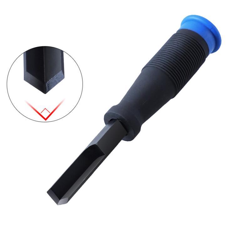 RUITOOL Outil à bois 90 degrés burin à angle droit, burin à entailler, outil à charnière (12mm bleu)