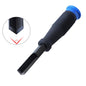 RUITOOL Outil à bois 90 degrés burin à angle droit, burin à entailler, outil à charnière (12mm bleu)