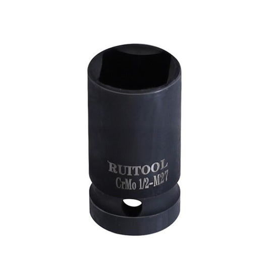 RUITOOL 1/2 inch Tap Socket Pneumatic Wrench Square Socket Inner Quarter Square Hole Wrench Tool, Spec: M27