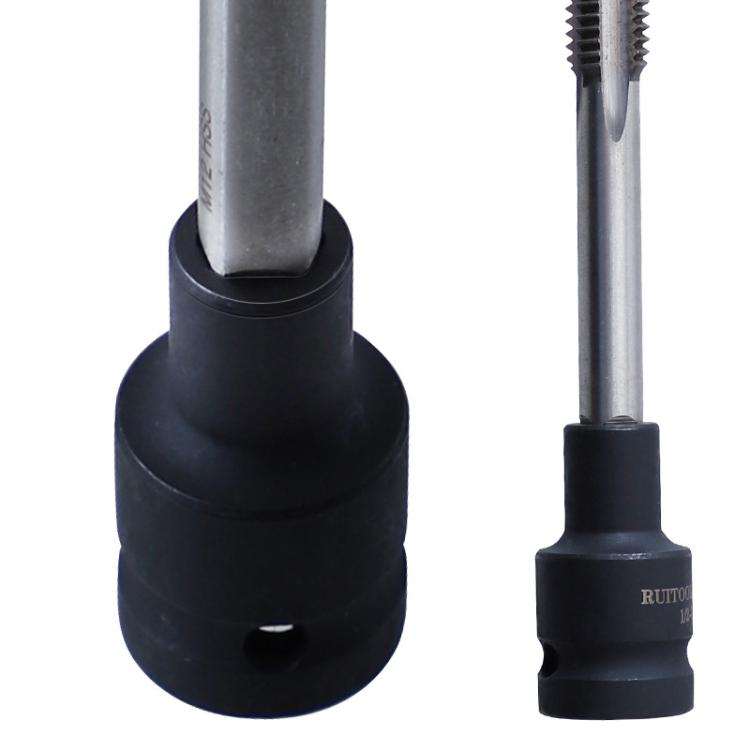 RUITOOL 1/2 inch Tap Socket Pneumatic Wrench Square Socket Inner Quarter Square Hole Wrench Tool, Spec: M5