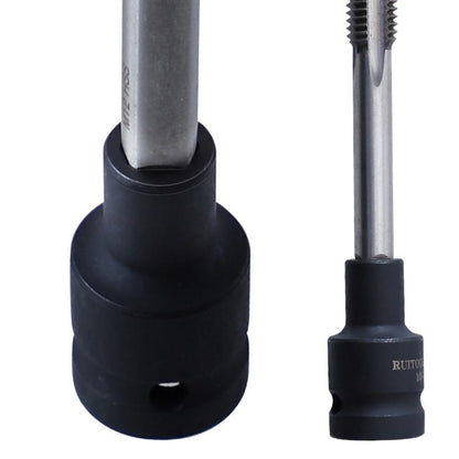 RUITOOL 1/2 inch Tap Socket Pneumatic Wrench Square Socket Inner Quarter Square Hole Wrench Tool, Spec: M18