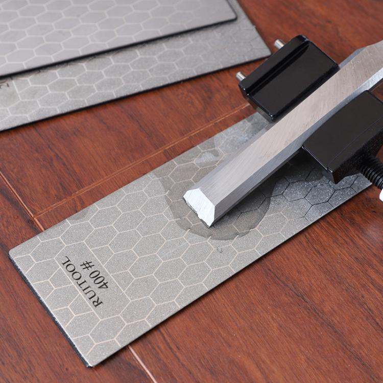 RUITOOL Emery Sharpening Disc Rectangular Diamond Honeycomb Knife Sharpener Household Polishing Tool(200#)