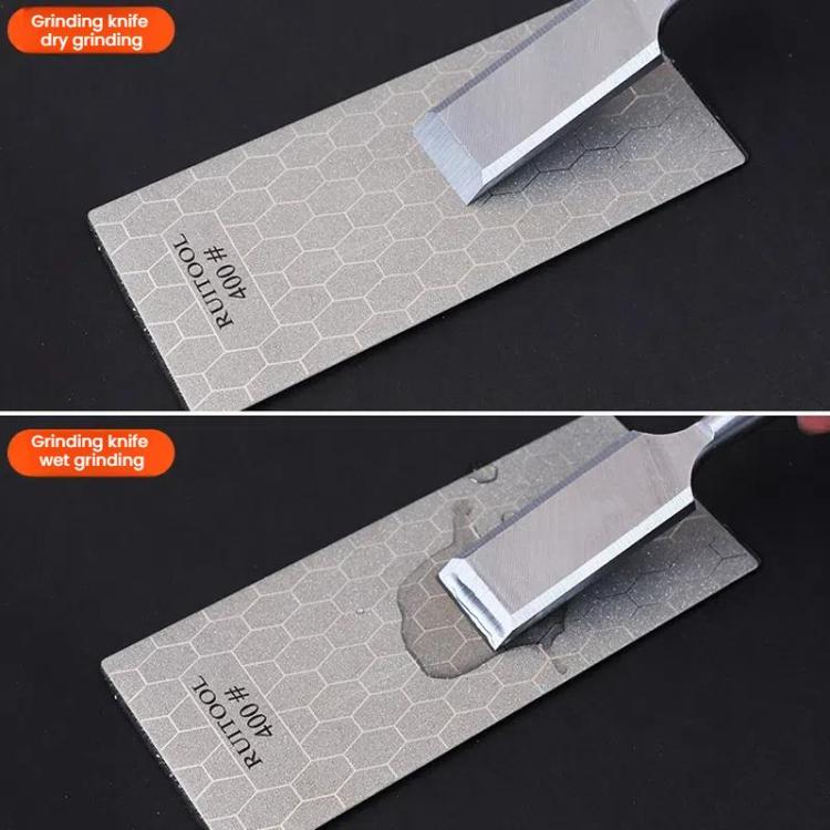 RUITOOL Emery Sharpening Disc Rectangular Diamond Honeycomb Knife Sharpener Household Polishing Tool(1000#)