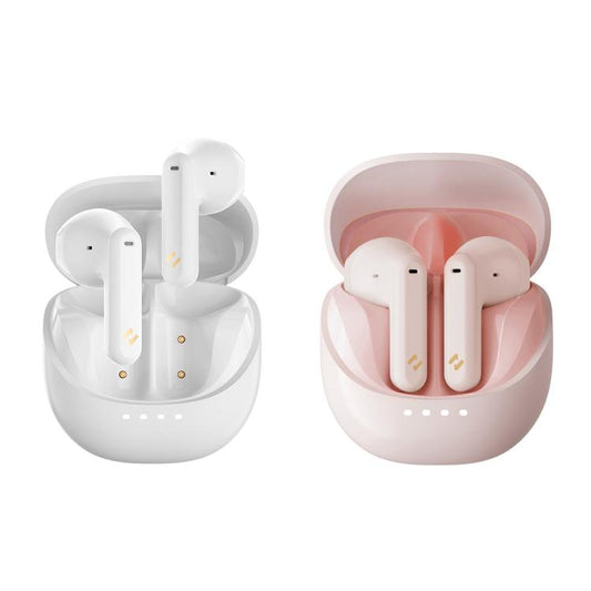 Havit E9 Semi-In-Ear ENC Noise Reduction Wireless Bluetooth Earphones, Color: White-Standard Edition