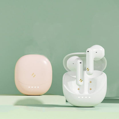 Havit E9 Semi-In-Ear ENC Noise Reduction Wireless Bluetooth Earphones, Color: Pink-Standard Edition