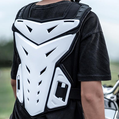 Gilet d'armure de Motocross SULAITE, équipement de protection de poitrine pour motard, armure de protection de course anti-chute, taille: uniforme (noir)