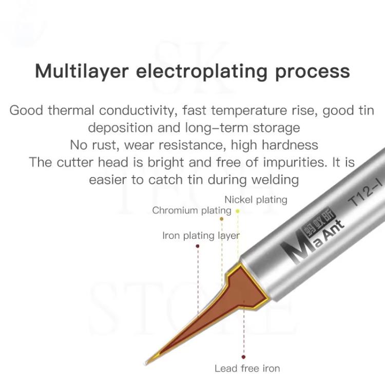 MaAnt T12-SK Lead-Free Soldering Iron Tip