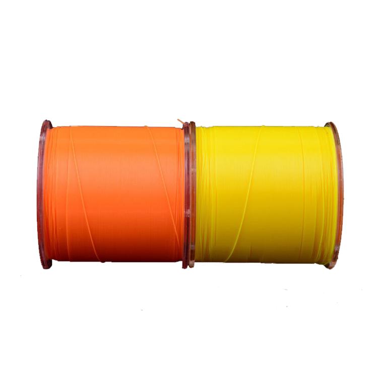 Meirenyu 500m Semi-floating Rocky Fishing Line Wear-resistant Lure Nylon Fishing Line, Size: 3.0(Yellow)