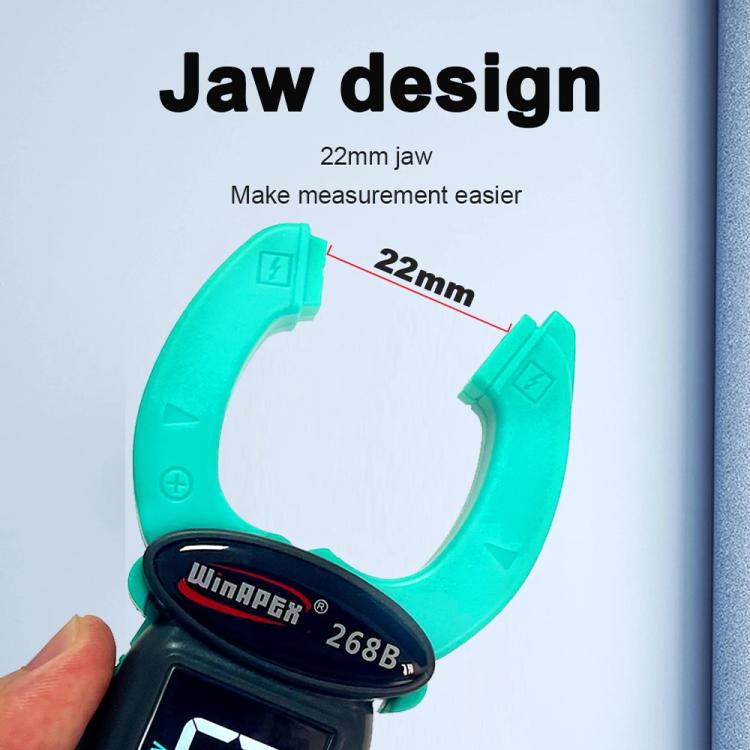 WINAPEX Clamp Meter High-precision AC / DC Voltage and Current Meter(268B)