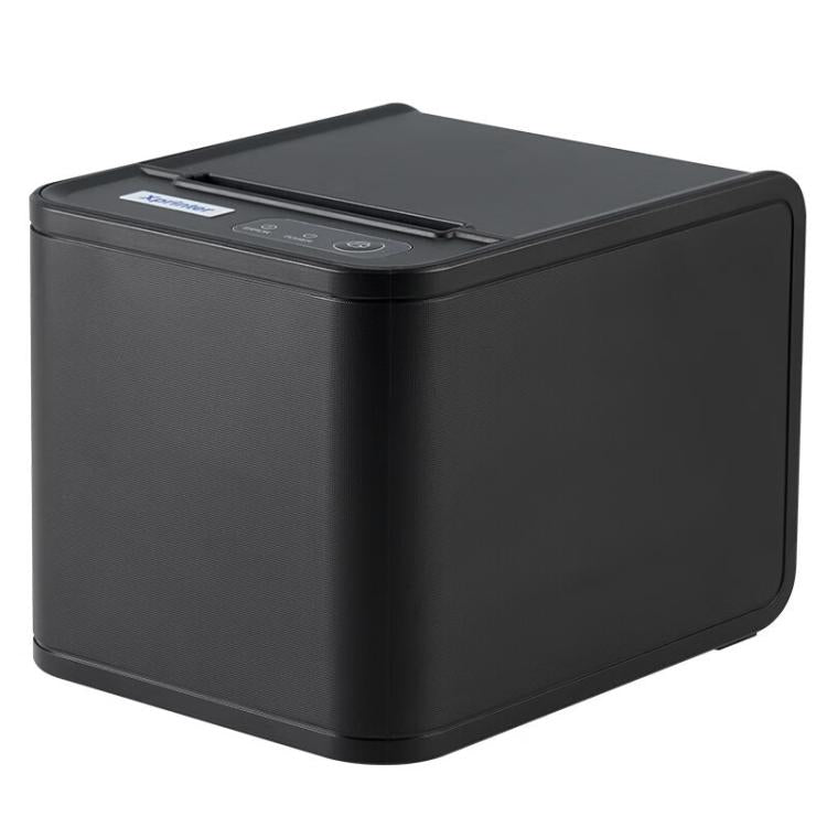 Xprinter XP-80T 80mm QR Code Supermarket Receipt Label Thermal Printer, Spec: USB+Lan(EU Plug)