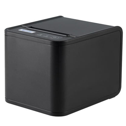 Xprinter XP-80T 80mm QR Code Supermarket Receipt Label Thermal Printer, Spec: USB+Lan(UK Plug)