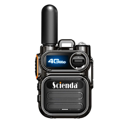 Scienda G388 Global-PTT 4G Two-way Wireless Walkie-talkie Portable Remote Communicator(Gray)