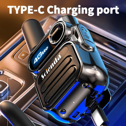 Scienda G388 Global-PTT 4G Two-way Wireless Walkie-talkie Portable Remote Communicator(Bronze)