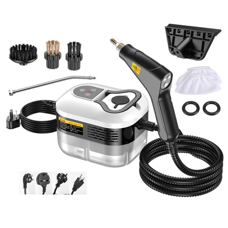 Nettoyeur Vapeur Haute Température YAERDUN 1500W, Machine de Nettoyage Intelligente pour Hotte de Cuisine et Salle de Bain, Taille : Prise US 110V (Noir Blanc)