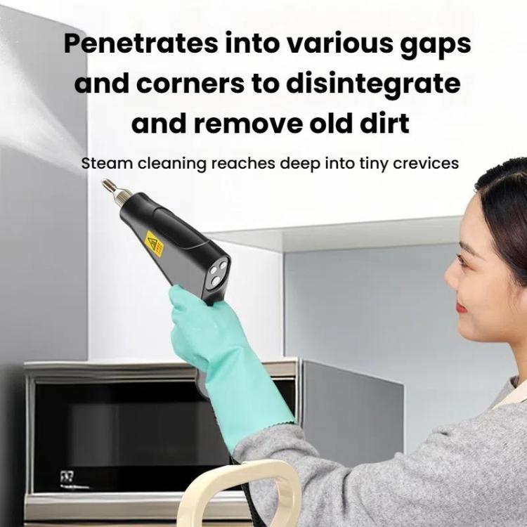 YAERDUN 1500W High Temperature Steam Cleaner Smart Digital Kitchen Hood Bathroom Cleaning Machine, Size: 220V AU Plug(Red Black)