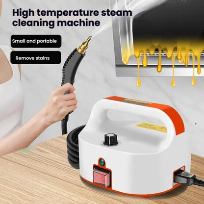 YAERDUN Steam Cleaner High Pressure High Temperature Kitchen Hood Multifunctional Household Cleaning Machine, Spec: 220V AU Plug(Orange)