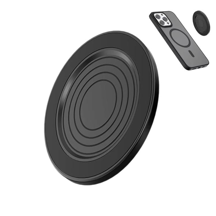 HEPAIL 101D-A Miroir magnétique pour selfie de téléphone portable Magsaef, miroir convexe d'assistance photo arrière HD (Noir)