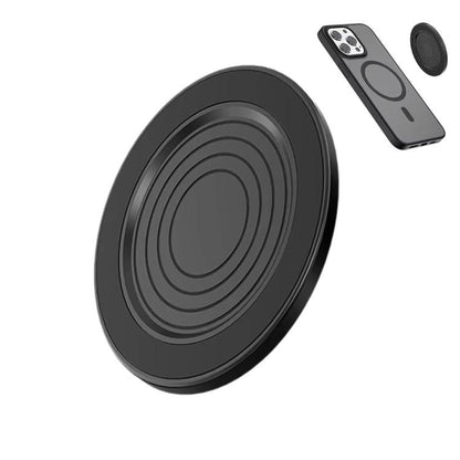 HEPAIL 101D-A Miroir magnétique pour selfie de téléphone portable Magsaef, miroir convexe d'assistance photo arrière HD (Noir)