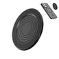 HEPAIL 101D-A Miroir magnétique pour selfie de téléphone portable Magsaef, miroir convexe d'assistance photo arrière HD (Noir)