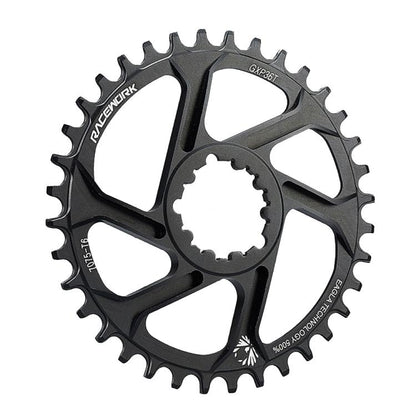 RACEWORK 7075-T6 pour Plateau VTT SRAM Monoplateau Rond, Spécification : 6mm 36T