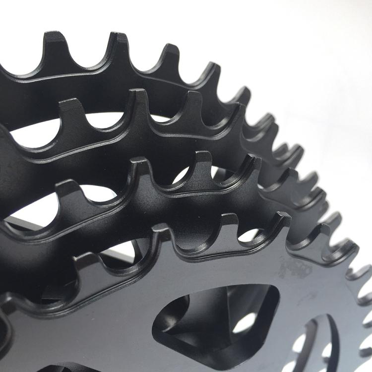 RACEWORK 7075-T6 For SRAM Mountain Bike Single Plate Round Bicycle Sprocket, Spec: 6mm 32T