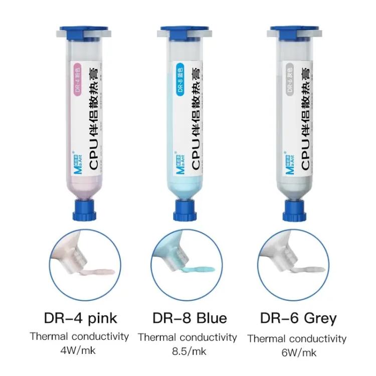 MaAnt Thermal Conductive Silicone Grease CPU Thermal Grease Computer Graphic Card Cooling Universal Thermal Conductive(Blue)