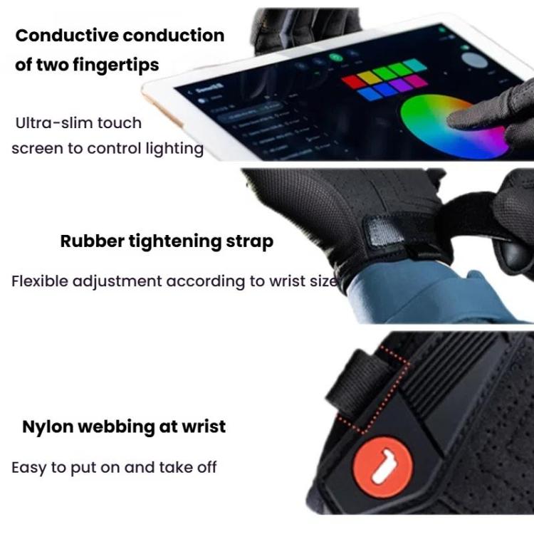 PGYTECH Lighting Technician Heat-insulating Wear-resistant Touch Screen Gloves(XL)