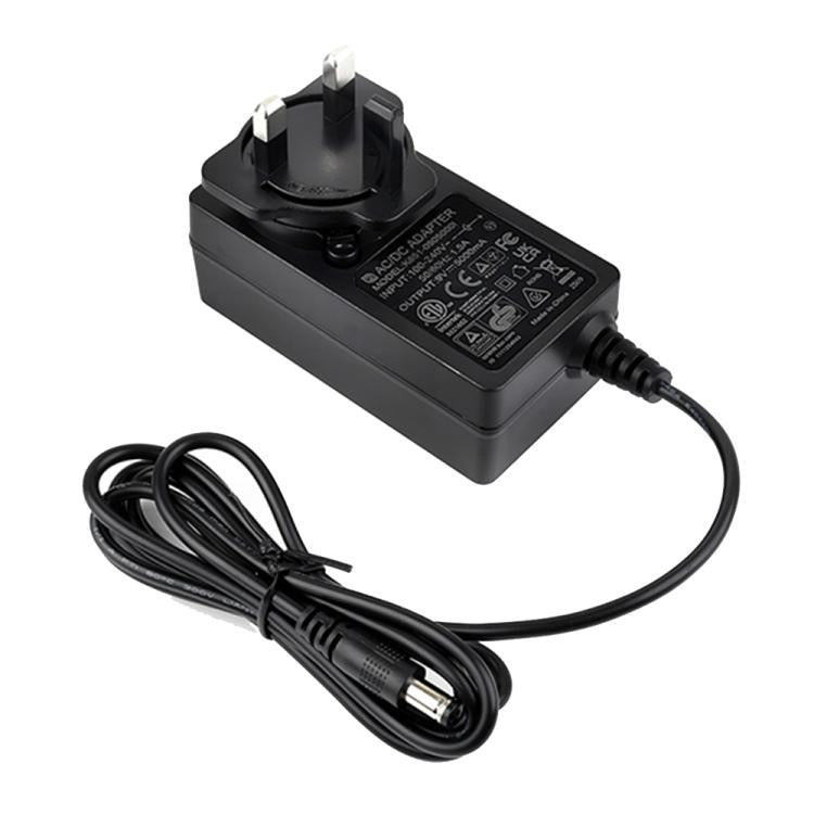 Waveshare 9V / 5A 1.2m Length Cable DC Jack Power Supply Adapter(UK Plug)