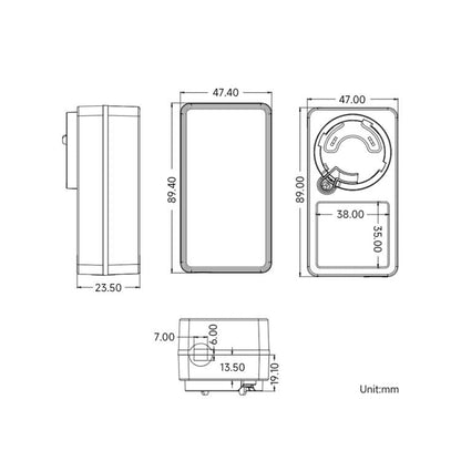 Waveshare 9V / 5A 1.2m Length Cable DC Jack Power Supply Adapter(UK Plug)