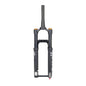 Fourche avant KRSEC XR36 Tube droit conique Axe traversant VTT Fourches à amortissement filaire, Taille : 27,5 pouces (noir)