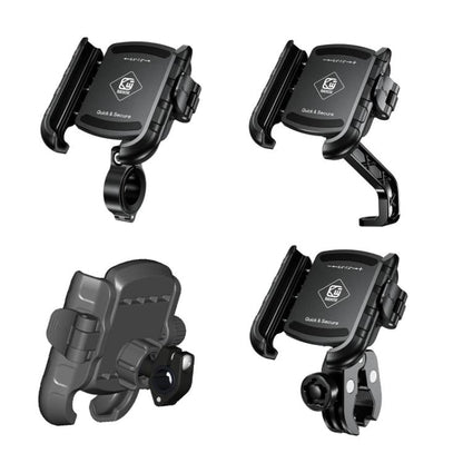 Kewig Motorcycle Bicycle Non-Blocking Mobile Phone Camera Navigation Bracket(M8SP-C4)