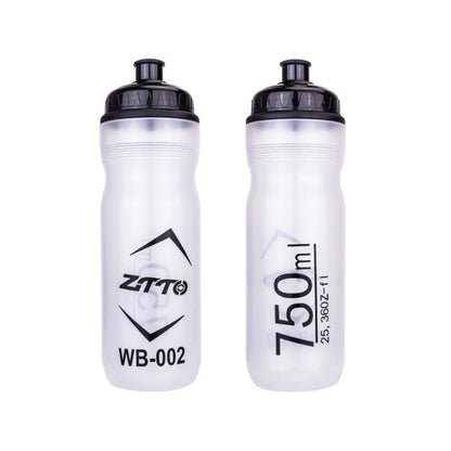 2pcs ZTTO wb-002 750ml Portable Fitness Sports Cup Bicycle Outdoor Riding Water Bottle