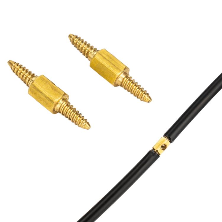 2pcs ZTTO Mountain Road Bicycle Brake Shifter Line Hose Fuel Hose Threading Fitting Connector Fittings