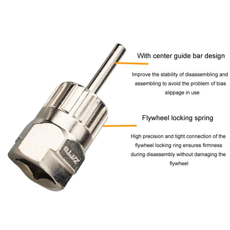 2pcs ZTTO Bicycle Repair Spinning Tool Road And Mountain Bike Fixed Lever Flywheel Installation And Removal Sleeve