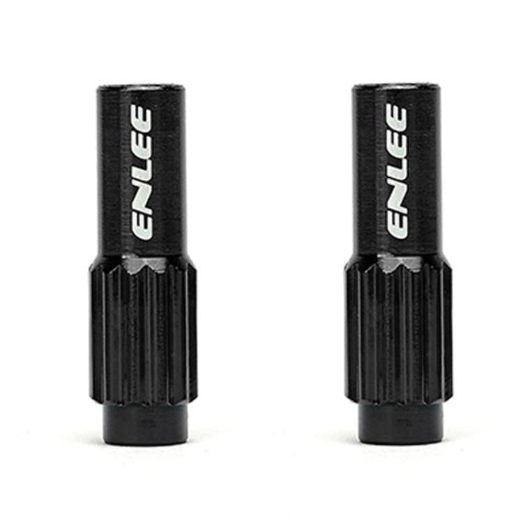 ENLEE Vis de réglage de câble de frein de vélo de route VTT 4mm (noir)