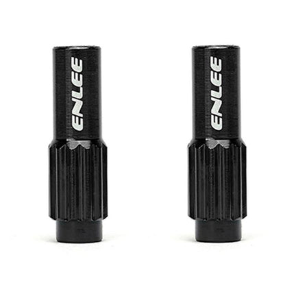 ENLEE Vis de réglage de câble de frein de vélo de route VTT 4mm (noir)