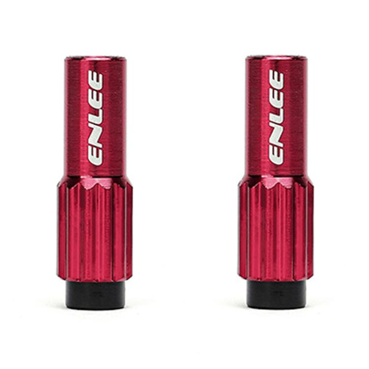 ENLEE Mountain Road Bicycle Shift Center Trim Screws 4mm Cable Brake Cable Adjustment Screw(Red)