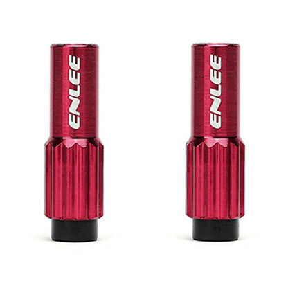 ENLEE Mountain Road Bicycle Shift Center Trim Screws 4mm Cable Brake Cable Adjustment Screw(Red)