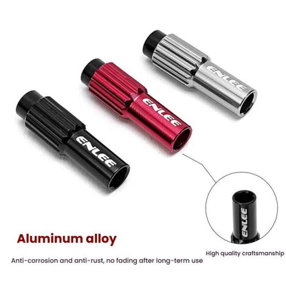 ENLEE Vis de réglage de câble de frein de vélo de route VTT 4mm (noir)