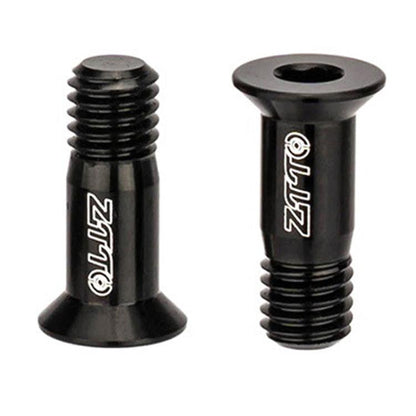 2pcs ZTTO Bicycle Rear Derailleur Sprocket Screws M5 Modified Road Mountain Derailleur Guide Wheel(Black)