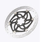 Plaquettes de frein à disque de vélo à six broches flottantes ultralégères RACEWORK, Spécification : 140 mm