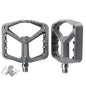 RACEWORK RK579 1 paire de pédales de vélo antidérapantes à roulement large en nylon (gris)
