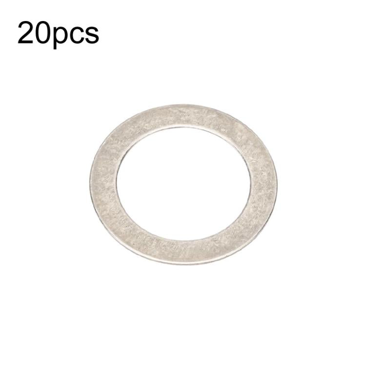 20 entretoises de pédale de vélo en acier inoxydable ZTTO pour protection de disque de VTT