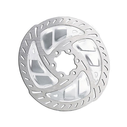 Disque de frein RACEWORK RK152 VTT à six trous, dissipateur de chaleur résistant à l'usure (Argent 160 mm)