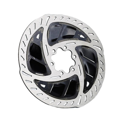 RACEWORK RK152 Disque de frein VTT six trous résistant à l'usure avec dissipation thermique (Noir 140mm)